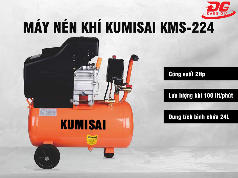 Máy nén khí mini Kumisai KMS-224