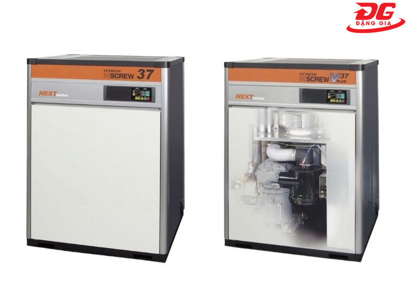 Máy nén trục vít ngâm dầu 37kW Hitachi OSP-37M5AN2