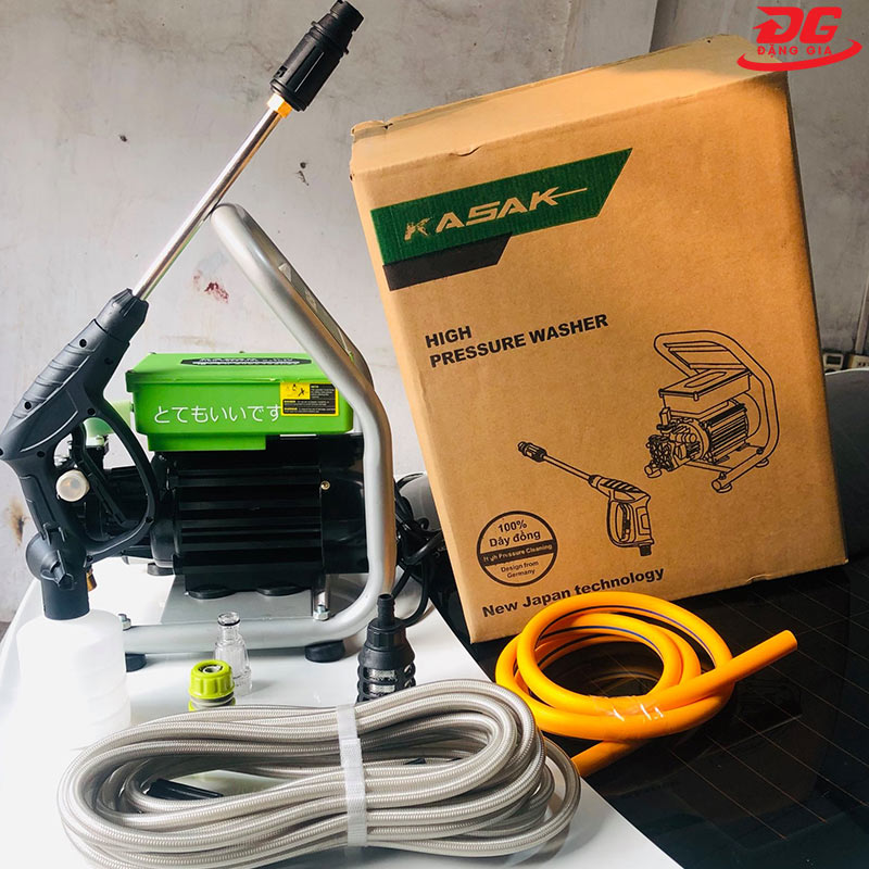 Máy xịt rửa áp lực cao Kasaki AK386