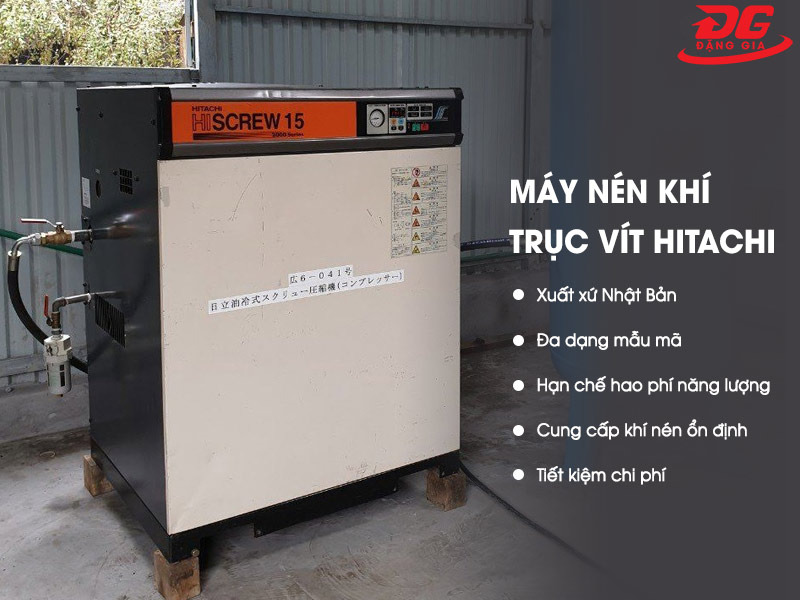 Ưu điểm nổi bật của máy nén công nghiệp Hitachi