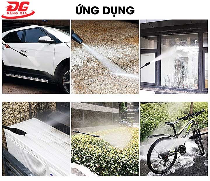Tính ứng dụng của máy rửa xe cũ