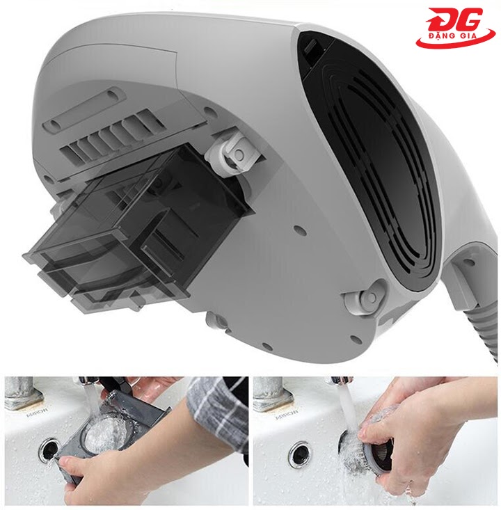 dễ dàng tháo lắp và vệ sinh
