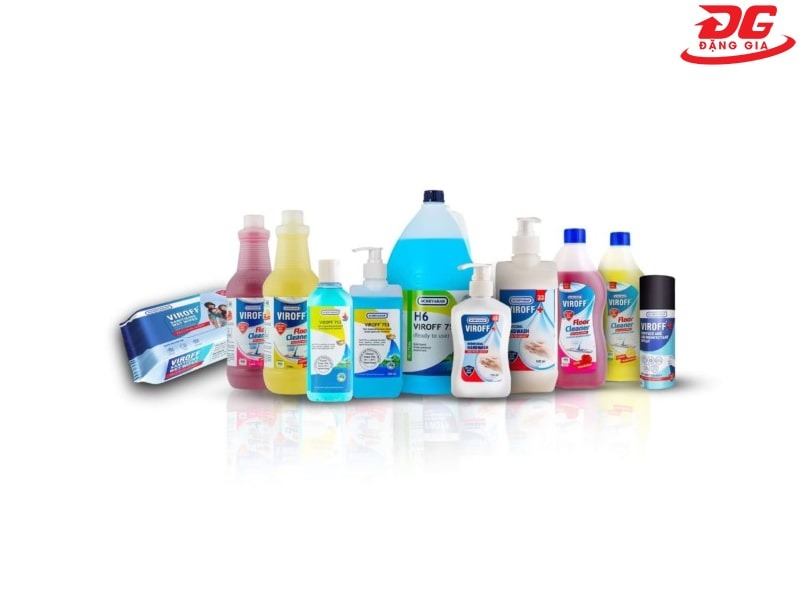 Sử dụng những loại hóa chất tẩy rửa phù hợp với tường