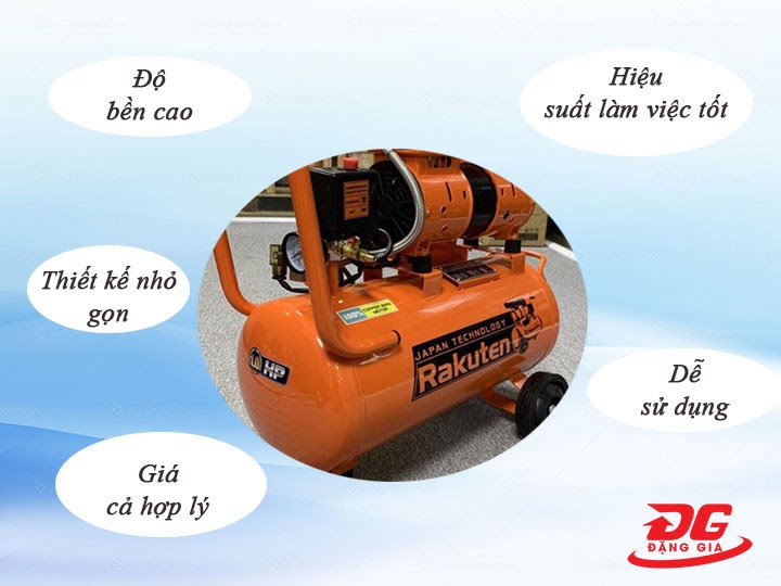 ưu điểm của máy nén khí Rakuten