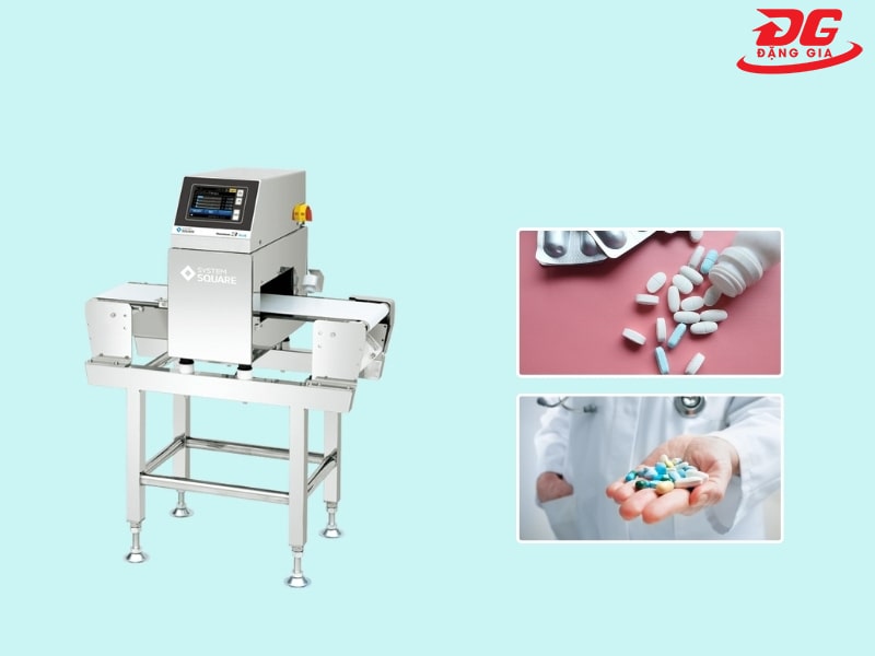 Máy rà kim loại cũng được ứng dụng trong ngành dược phẩm