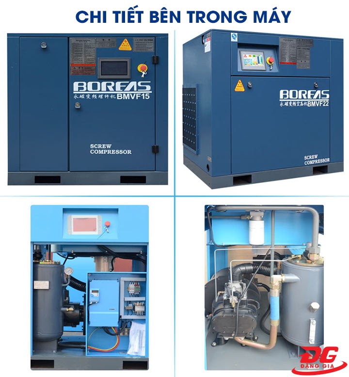 cấu tạo máy nén khí 3 pha