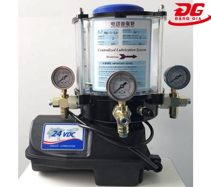 Máy bơm mỡ điện DBS-4-6N/24V