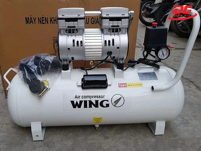 Máy nén khí không dầu 2HP Wing