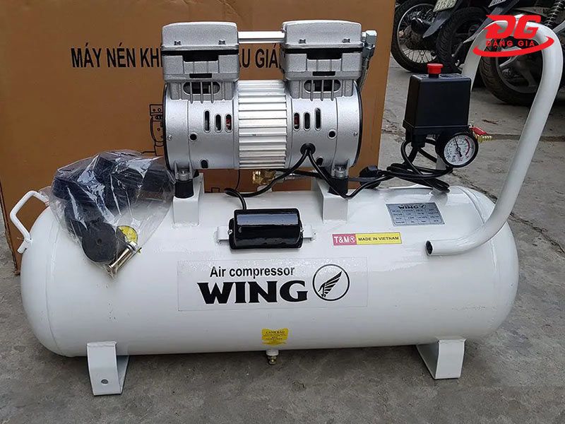 Máy nén khí không dầu 2HP Wing