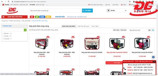 Địa chỉ mua máy phát điện Yanmar uy tín