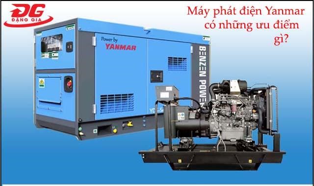 Ưu điểm của máy phát điện Yanmar