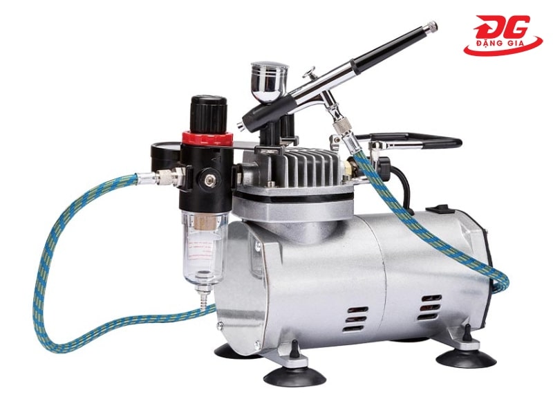 Model máy nén khí TC-20B dùng cho airbrush