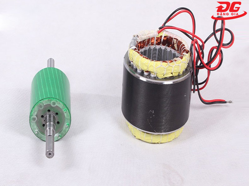 Motor quấn dây đồng giúp máy vận hành bền bỉ