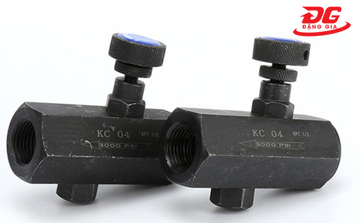 Van tiết lưu thủy lực có điều chỉnh