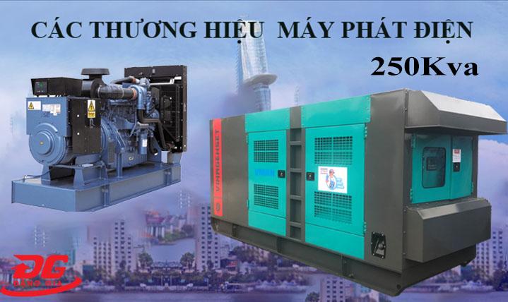 Các loại máy phát điện 250kva