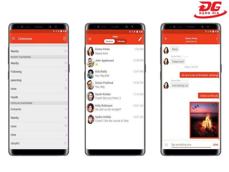 Ứng dụng trò chuyện FireChat