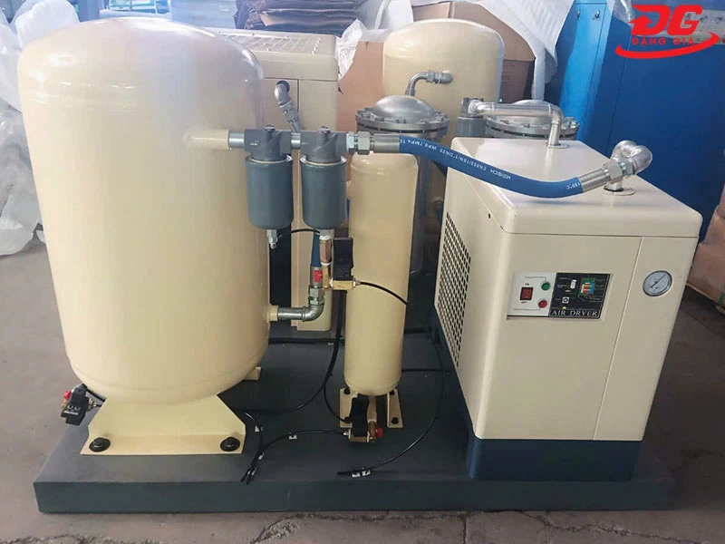 Máy bơm hơi trục vít không dầu Pegasus 15kW GA15-16VSD