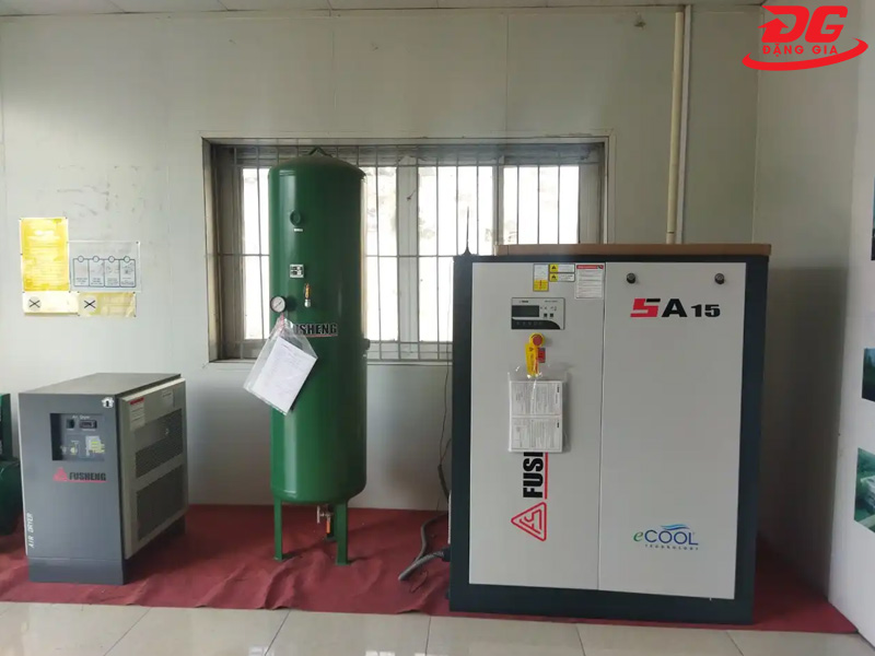 Máy nén khí kiểu trục vít Fusheng 15kW