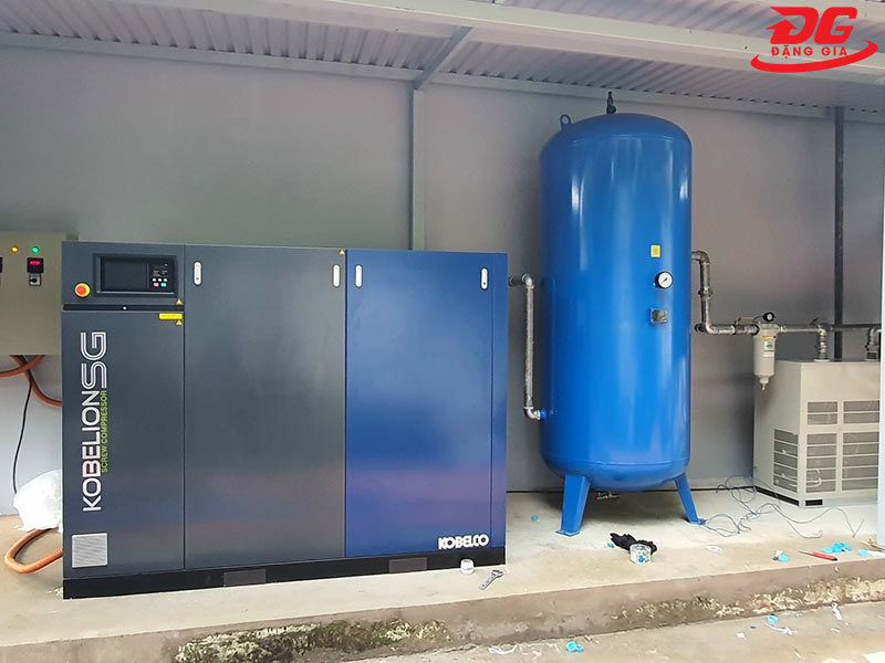 Máy nén khí trục vít Kobelco