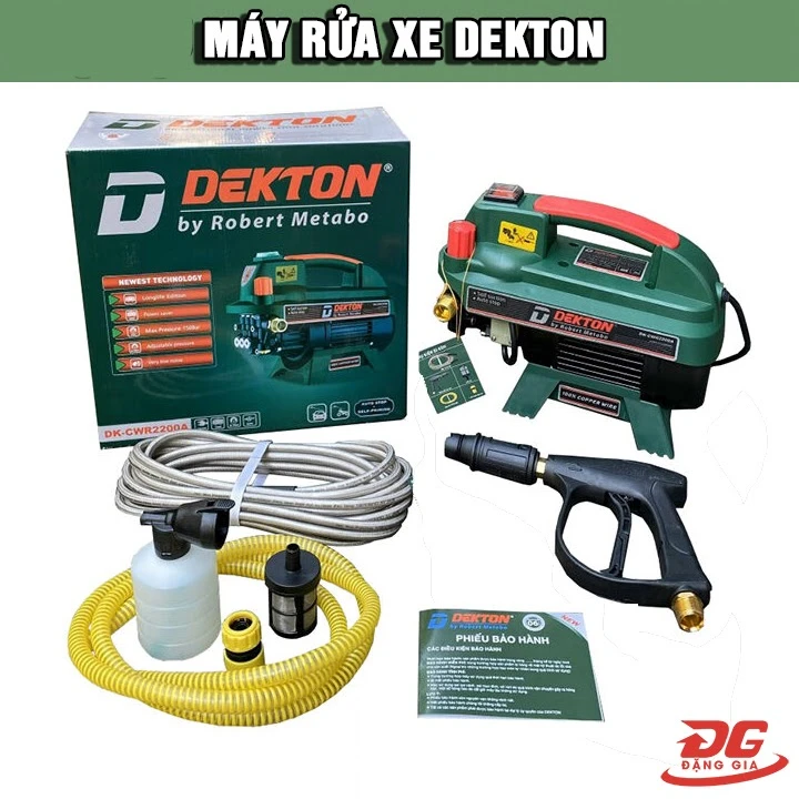 máy rửa xe Dekton