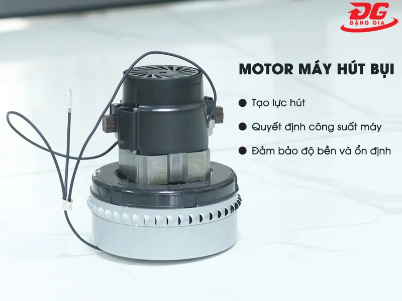 motor máy hút bụi