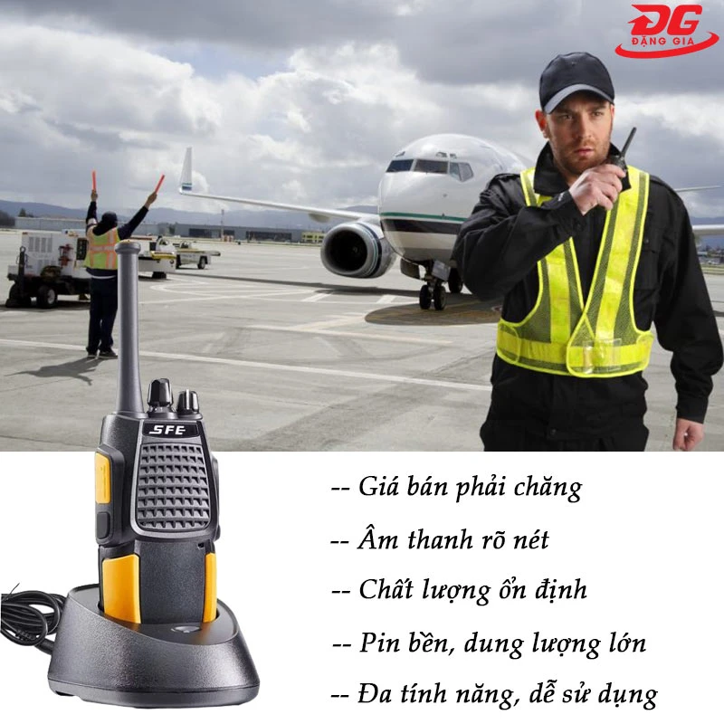 Các lý do giúp bộ đàm vô tuyến SFE thu hút người dùng