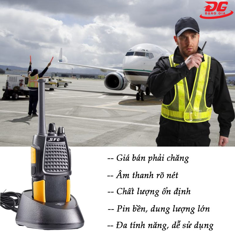 Các lý do giúp bộ đàm vô tuyến SFE thu hút người dùng