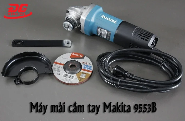 Máy mài góc cầm tay thương hiệu Makita model 9553B đến từ Nhật Bản