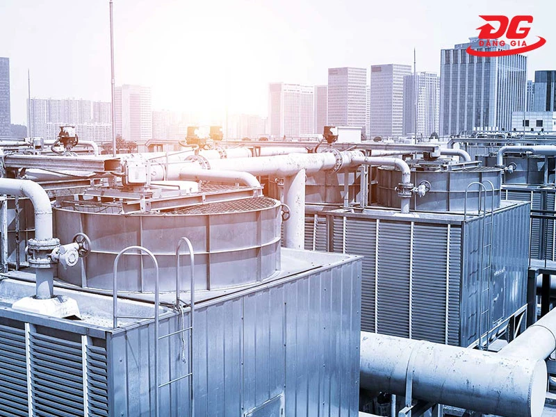 Tháp giải nhiệt công nghiệp có nhiệm vụ quan trọng và không thể thiếu