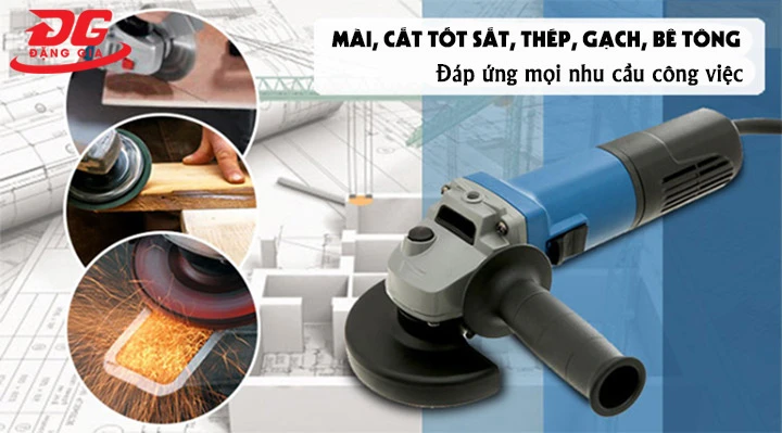 Máy mài sàn bê tông cầm tay có thể đáp ứng được nhiều nhu cầu khác nhau