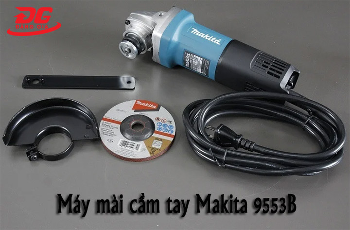 Máy mài góc cầm tay thương hiệu Makita model 9553B đến từ Nhật Bản