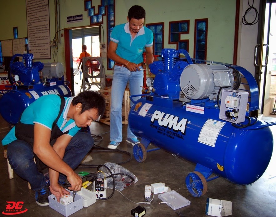 Máy nén khí không tự ngắt