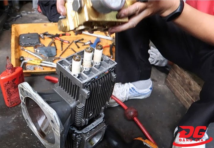 Cách sửa máy rửa xe cao áp chạy lâu