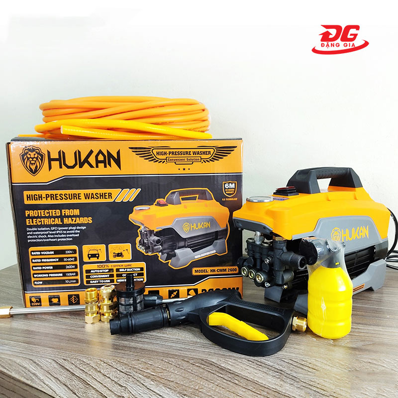 Máy xịt rửa xe gia đình Hukan HK-CWM2600
