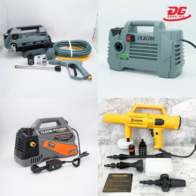 Thương hiệu máy xịt rửa xe Hukan rất được ưa chuộng tại Việt Nam