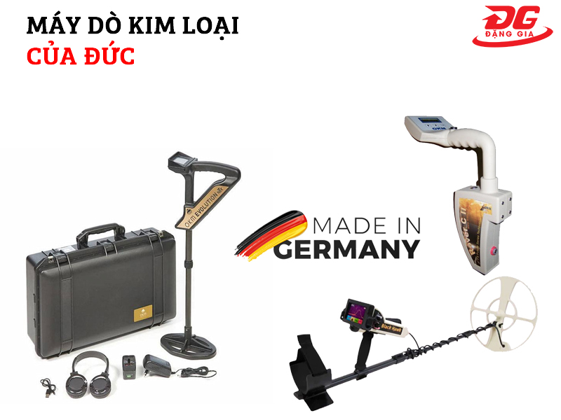 máy dò kim loại của đức