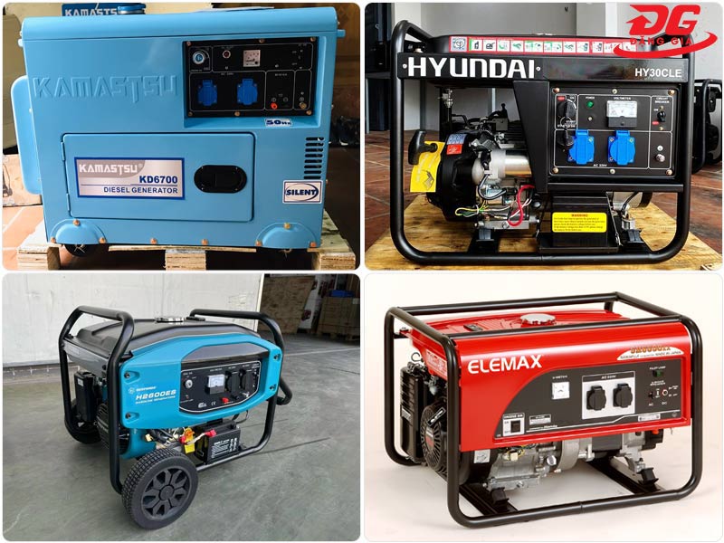 Chỉ nên mua máy phát điện dự phòng ở các thương hiệu uy tín