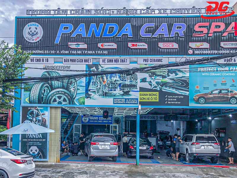 Tiệm rửa xe Panda Car Spa