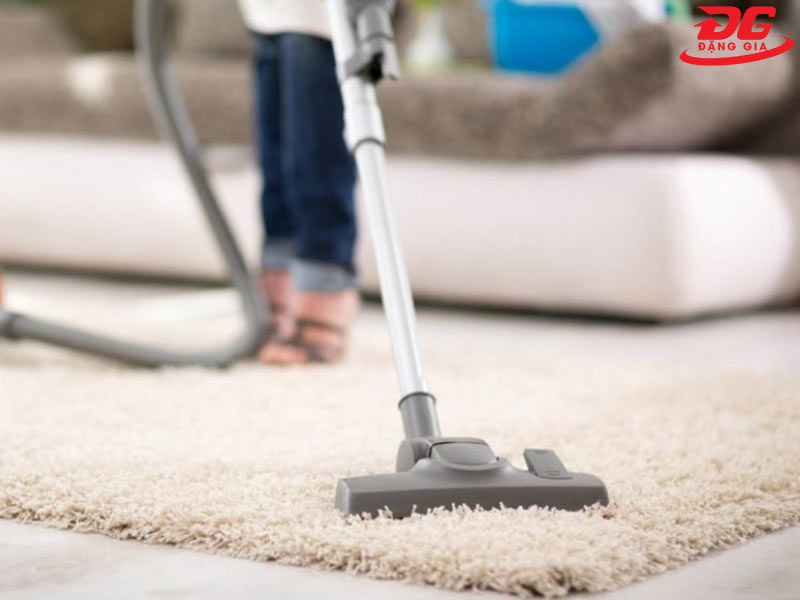 Phương pháp giặt thảm khô không cần dùng nước