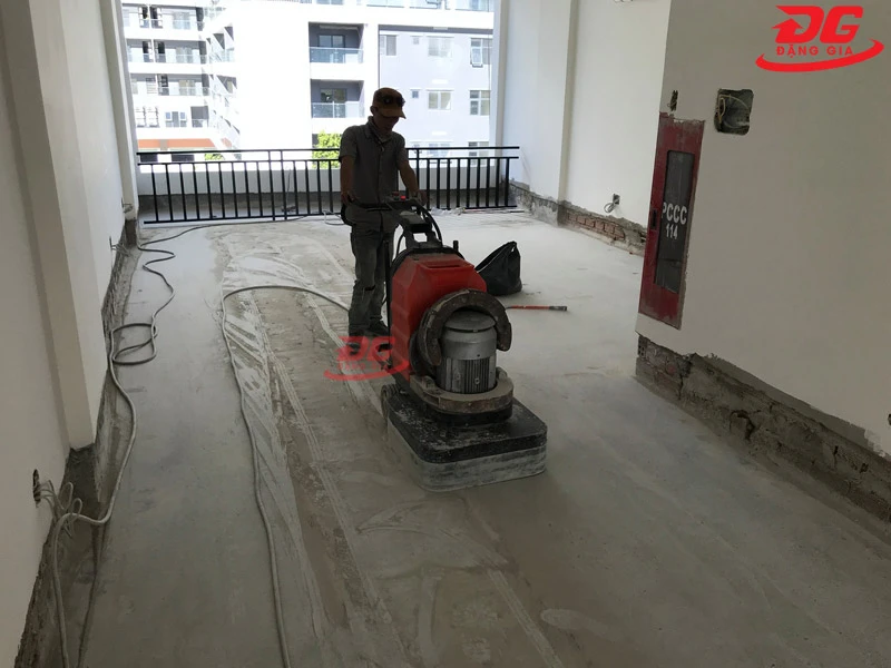 Mài nhám bề mặt bê tông