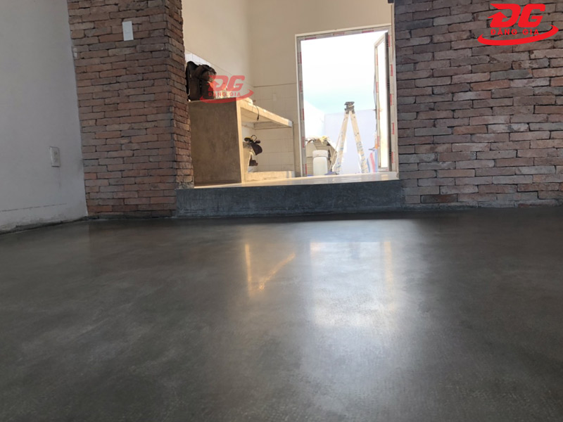 Mặt sàn bê tông mài bóng, chống trơn trượt tốt