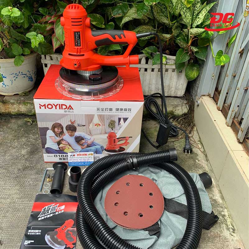 Máy chà nhám tường cầm tay Moyida model 8188