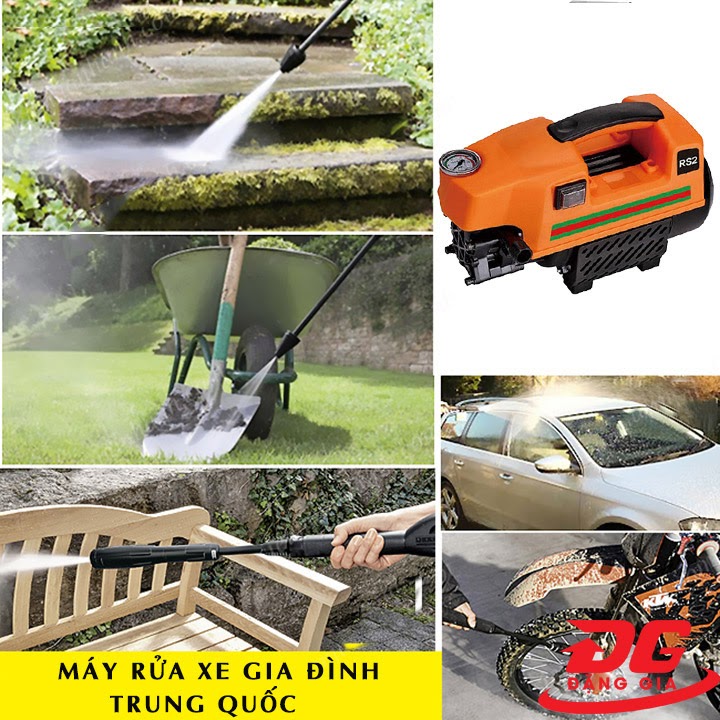 Ứng dụng của máy xịt rửa mini Trung Quốc
