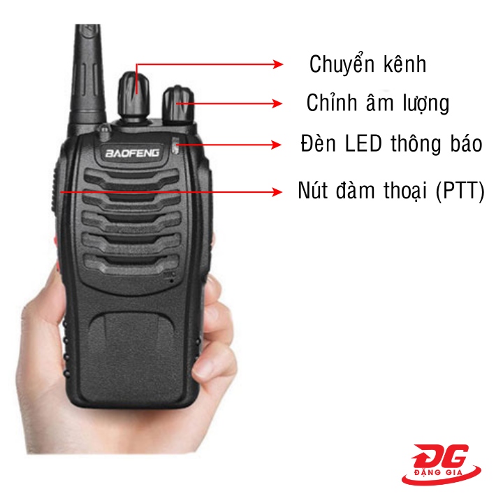 Hướng dẫn sử dụng bộ đàm Baofeng 888S