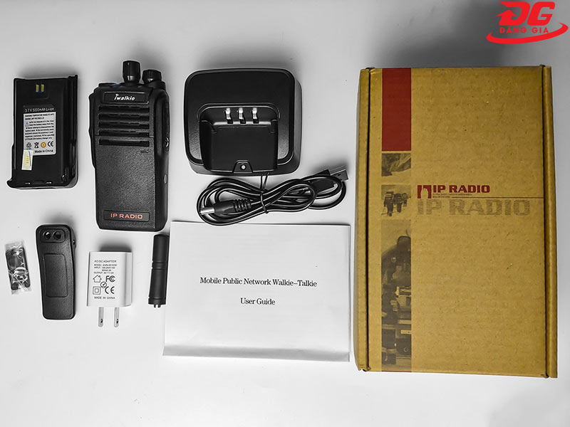 Máy bộ đàm cầm tay 3G Iwalkie HJ3600 và các phụ kiện