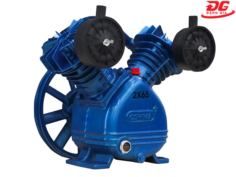 Đầu bơm hơi Oshima 2 piston 65x2
