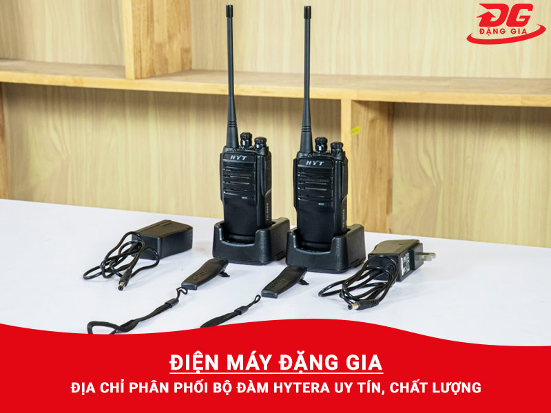 Mua bộ đàm Hytera chính hãng, giá rẻ tại Đặng Gia