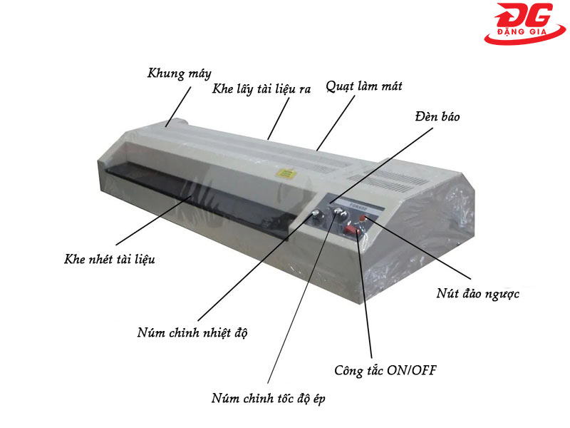 Một số bộ phận cấu tạo máy ép plastic A1