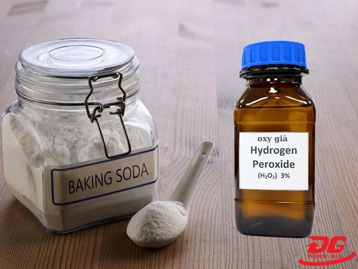 cách giặt giày vải trắng bằng baking soda