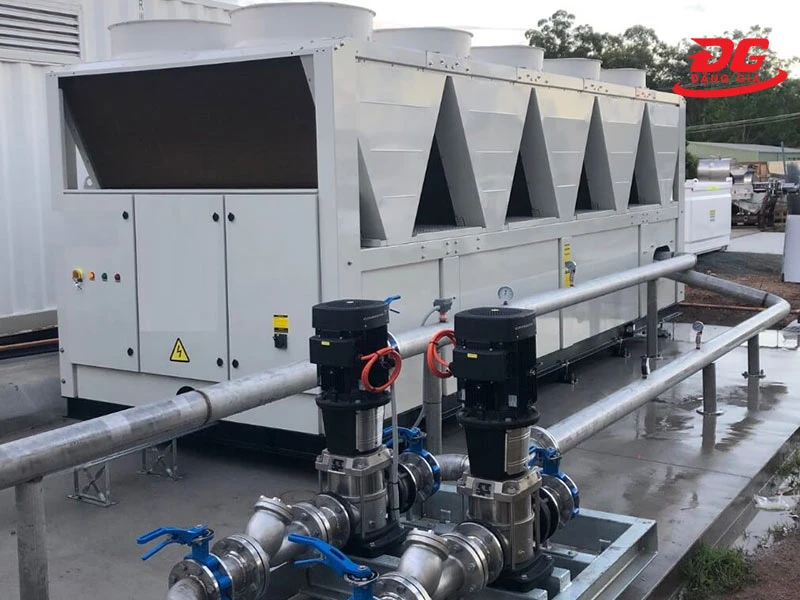 Ưu điểm của hệ thống chiller giải nhiệt không khí